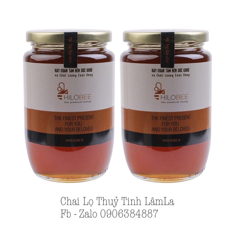 [HCM]Hũ Thuỷ Tinh Tròn Nắp Thiếc 375ml