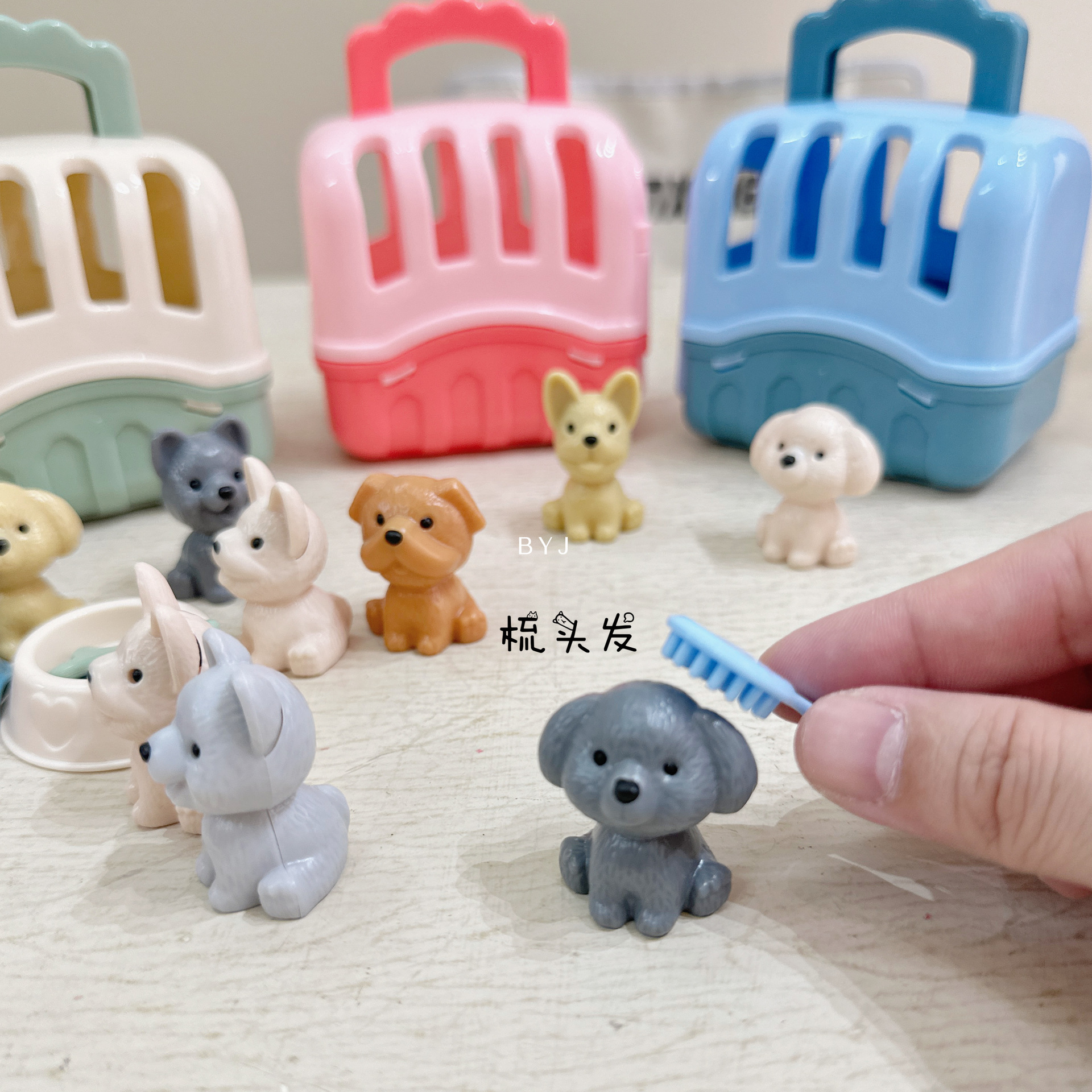 Đồ chơi chăm sóc thú cưng, lồng thú cưng cho bé