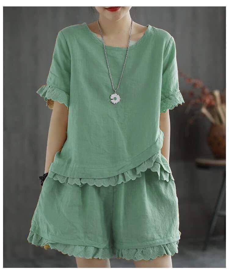 [HCM]SET BỘ ĐÙI PHỐI REN SIÊU DỄ THƯƠNG