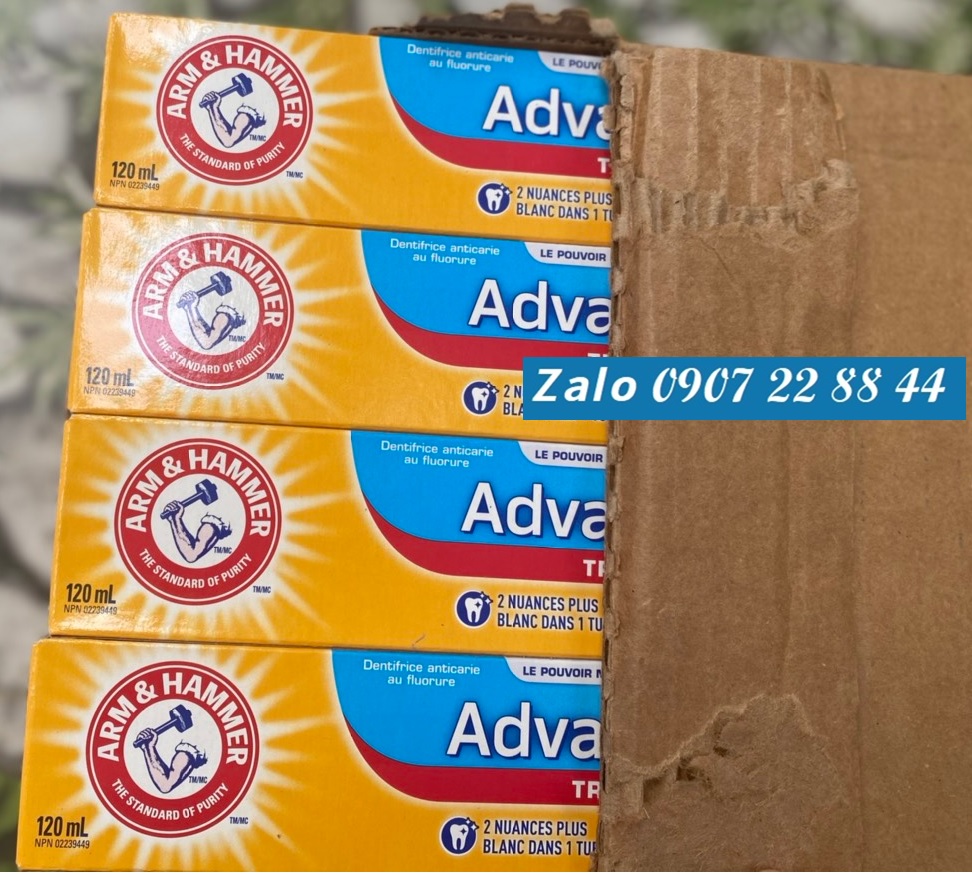 KEM ĐÁNH RĂNG BAKING SODA 120GR