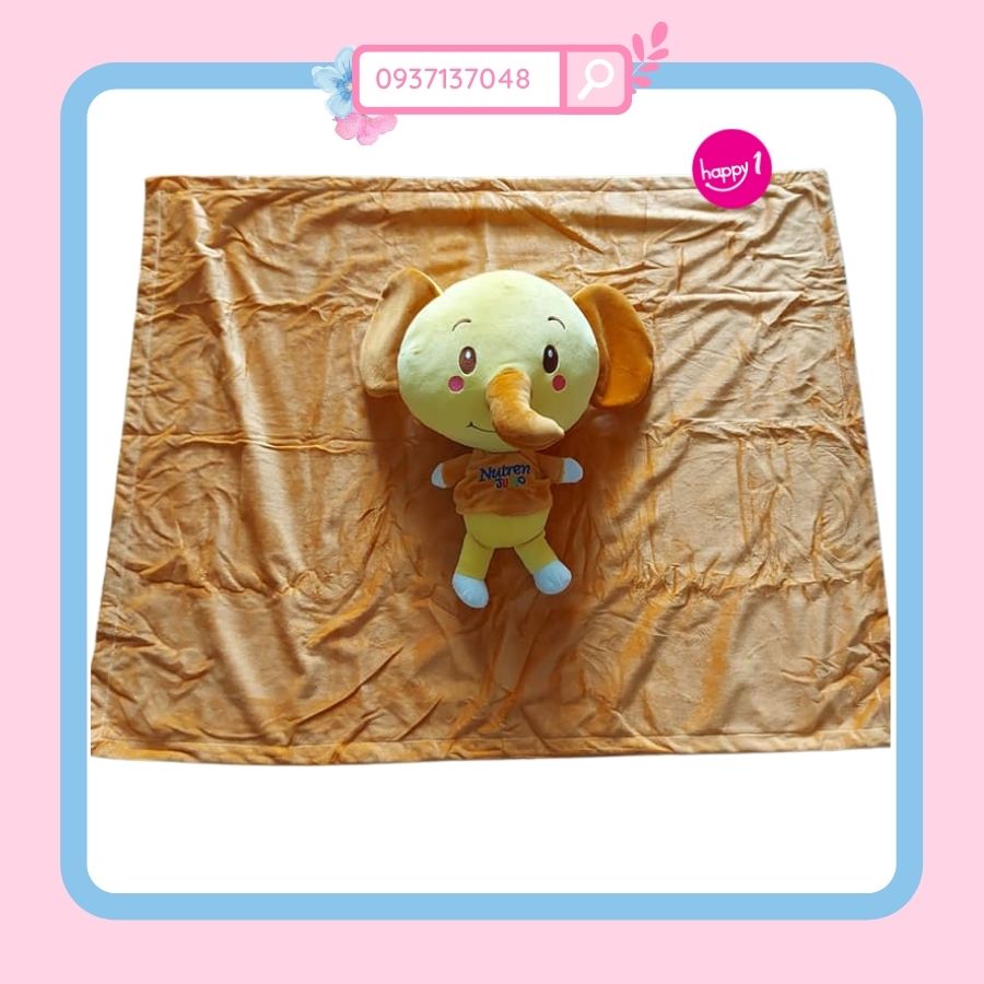 Set gối mền voi con quà tặng Nutren Junior