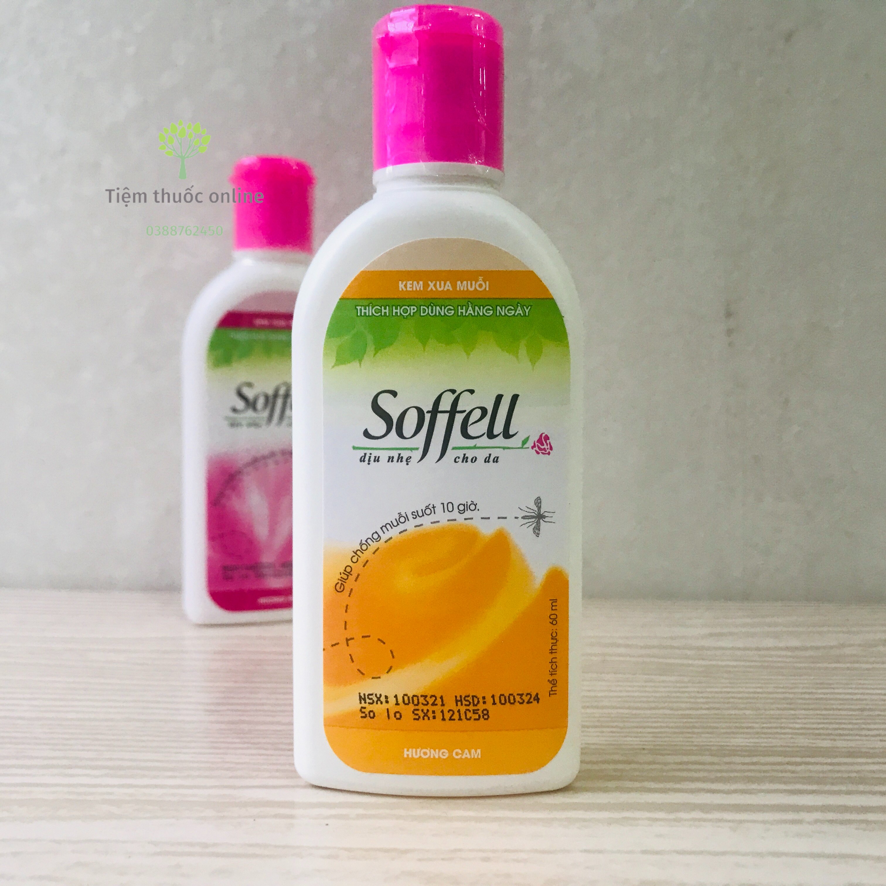 Kem chống muỗi Soffel 60ml