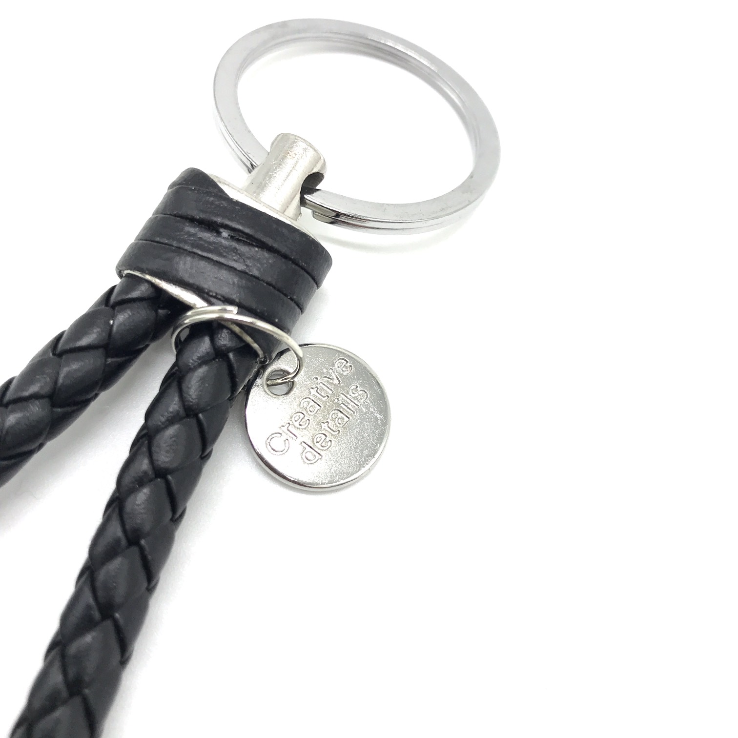 Móc Khóa Dây Da PU - 3 Màu ( Đen, Đỏ, Vàng )