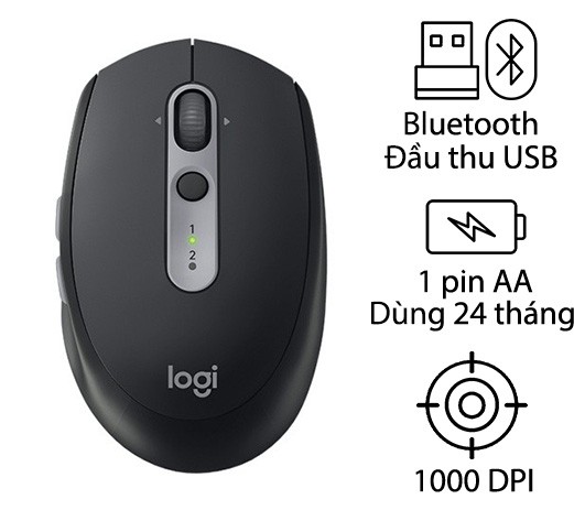 Chuột Không Dây Logi M585 Multi Device - Hàng Chính Hãng