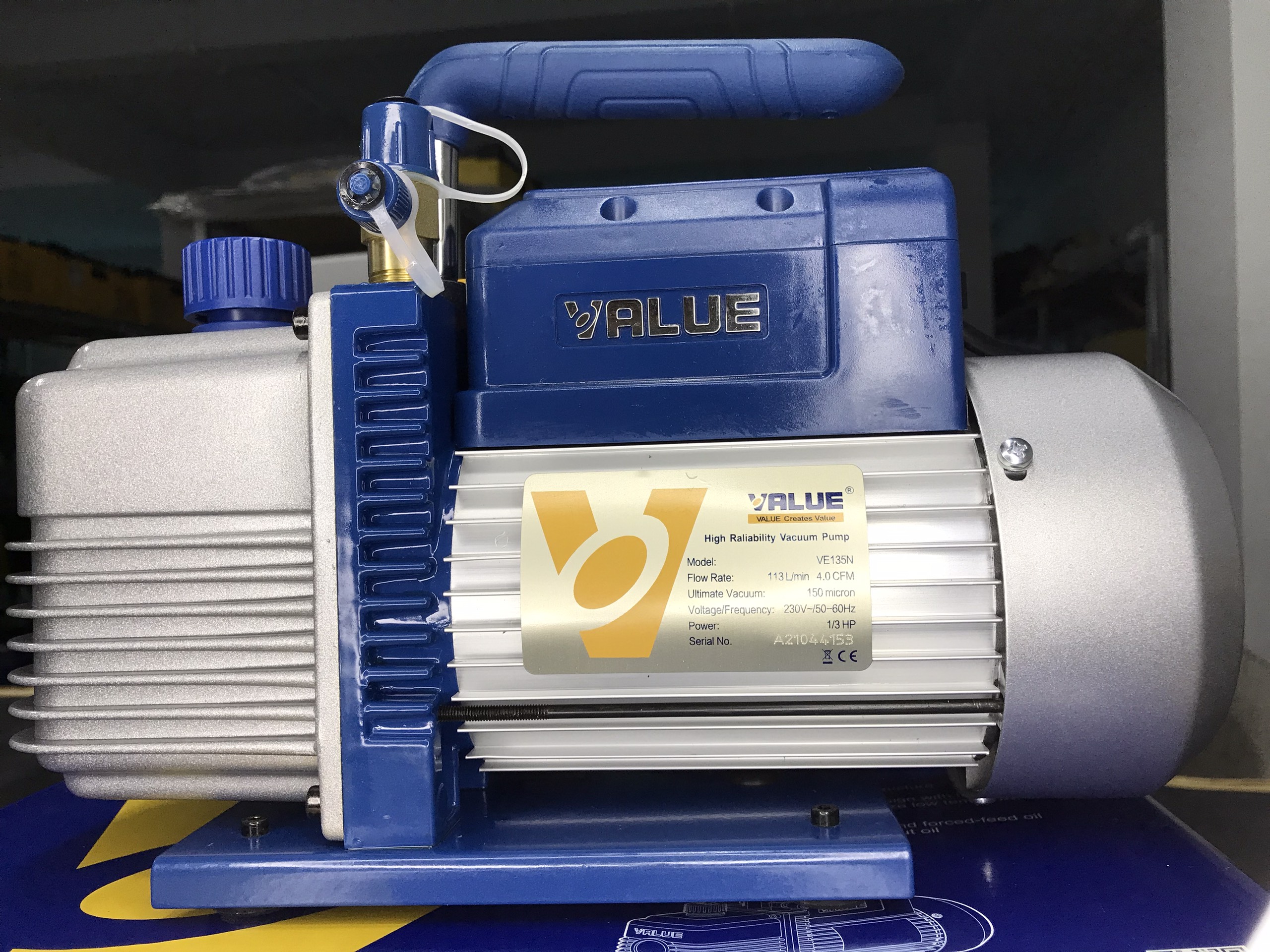 Máy Hút Chân Không Value Model: VE135N (4.0 CFM)