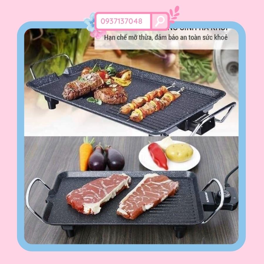🔥🔥 Bếp nướng điện Sunhouse SHD4607 (1500w) 🔥🔥