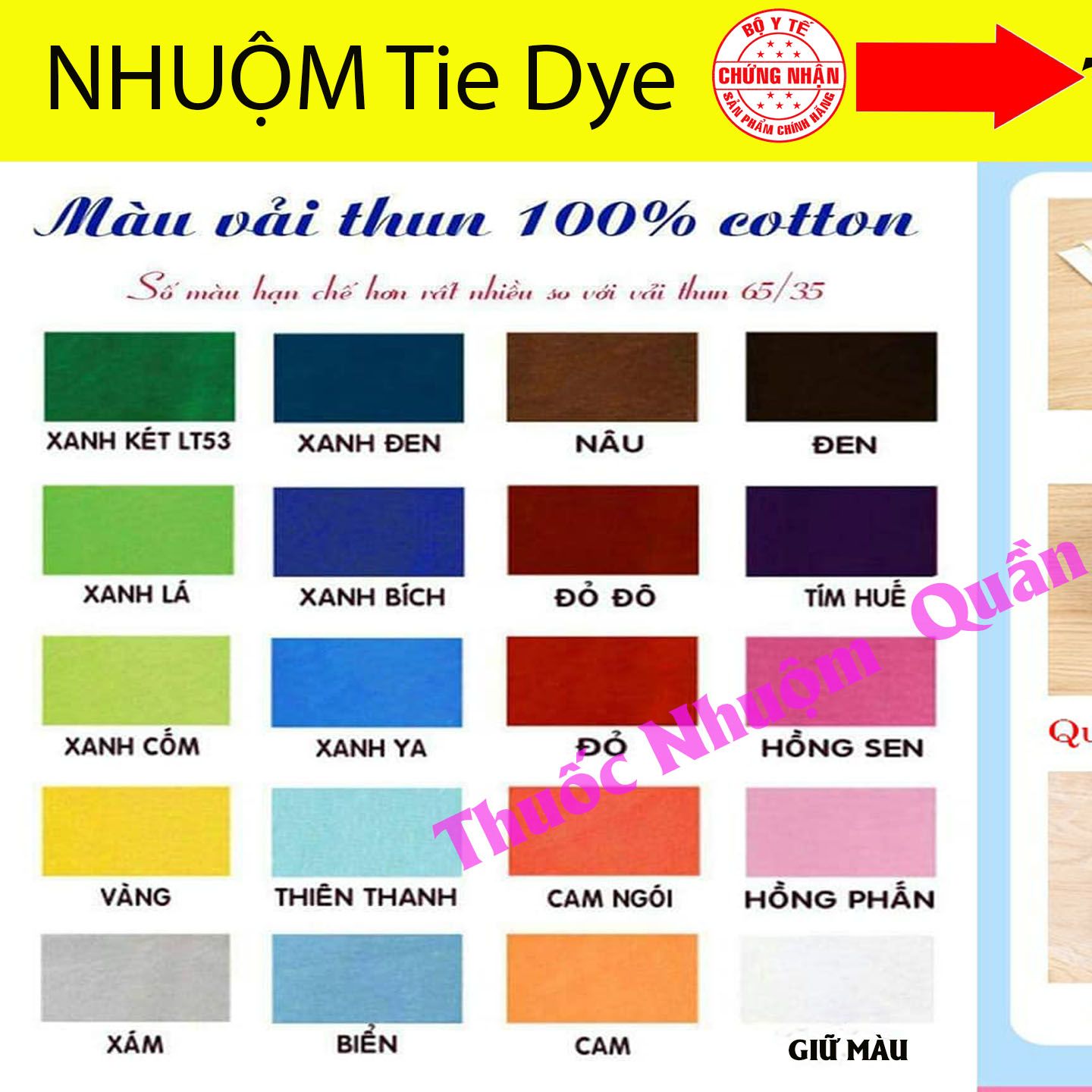 Màu Nhuộm Quần Áo