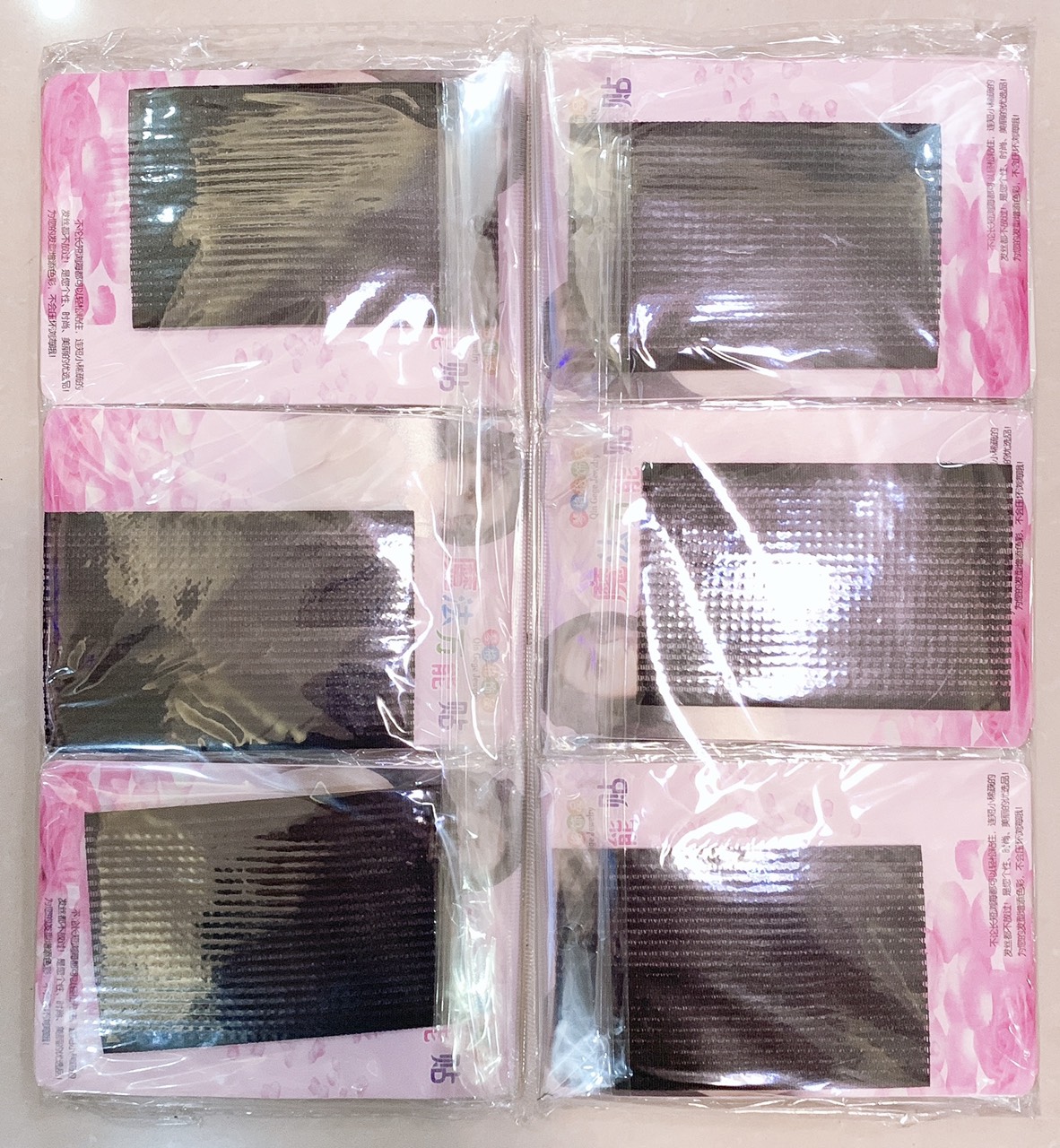Sỉ 1 bịch miếng dán tóc đơn bản to (24 gói) - phukienteen