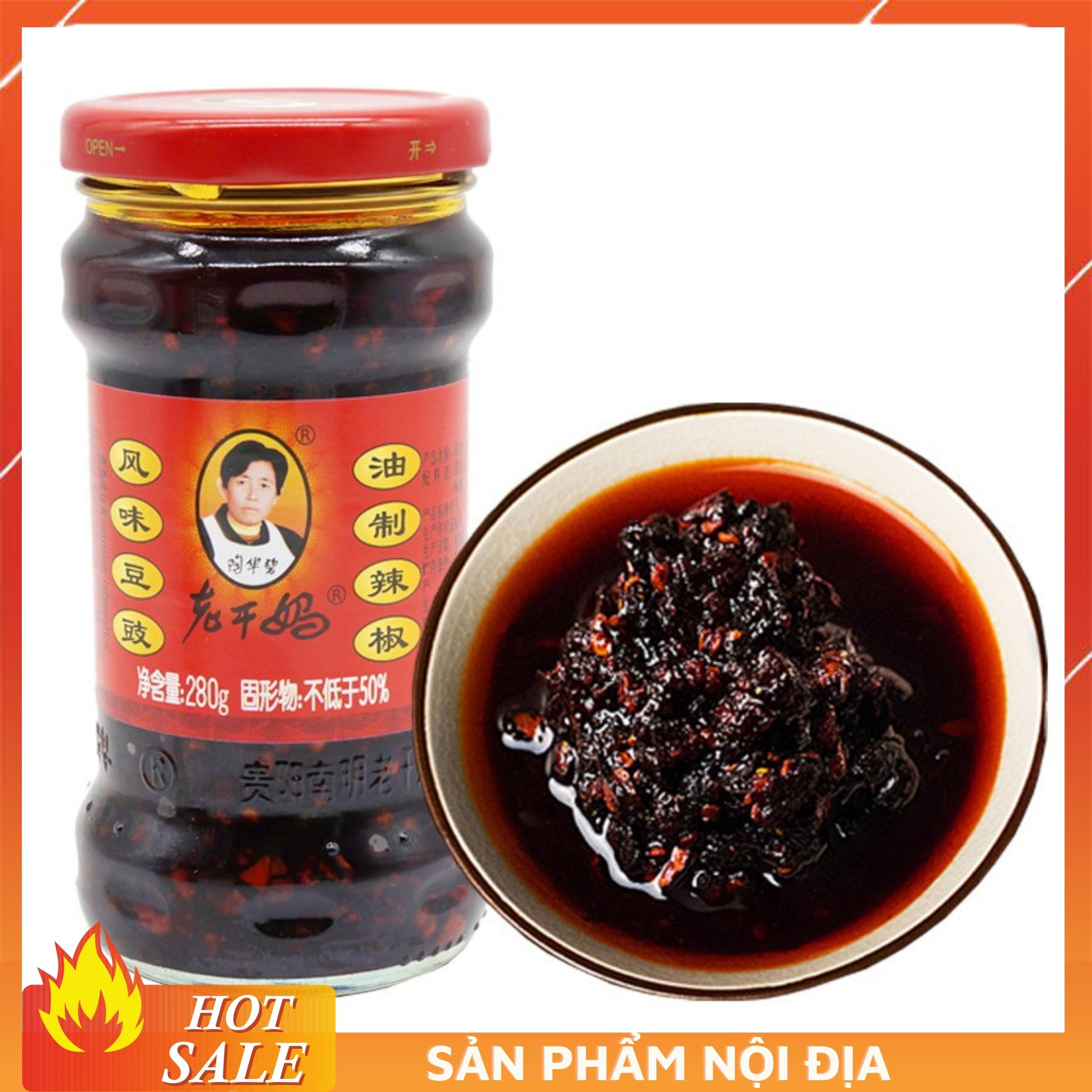 [HÀNG NỘI ĐỊA] Ớt Chưng Dầu Tàu Xì Laoganma 280gr