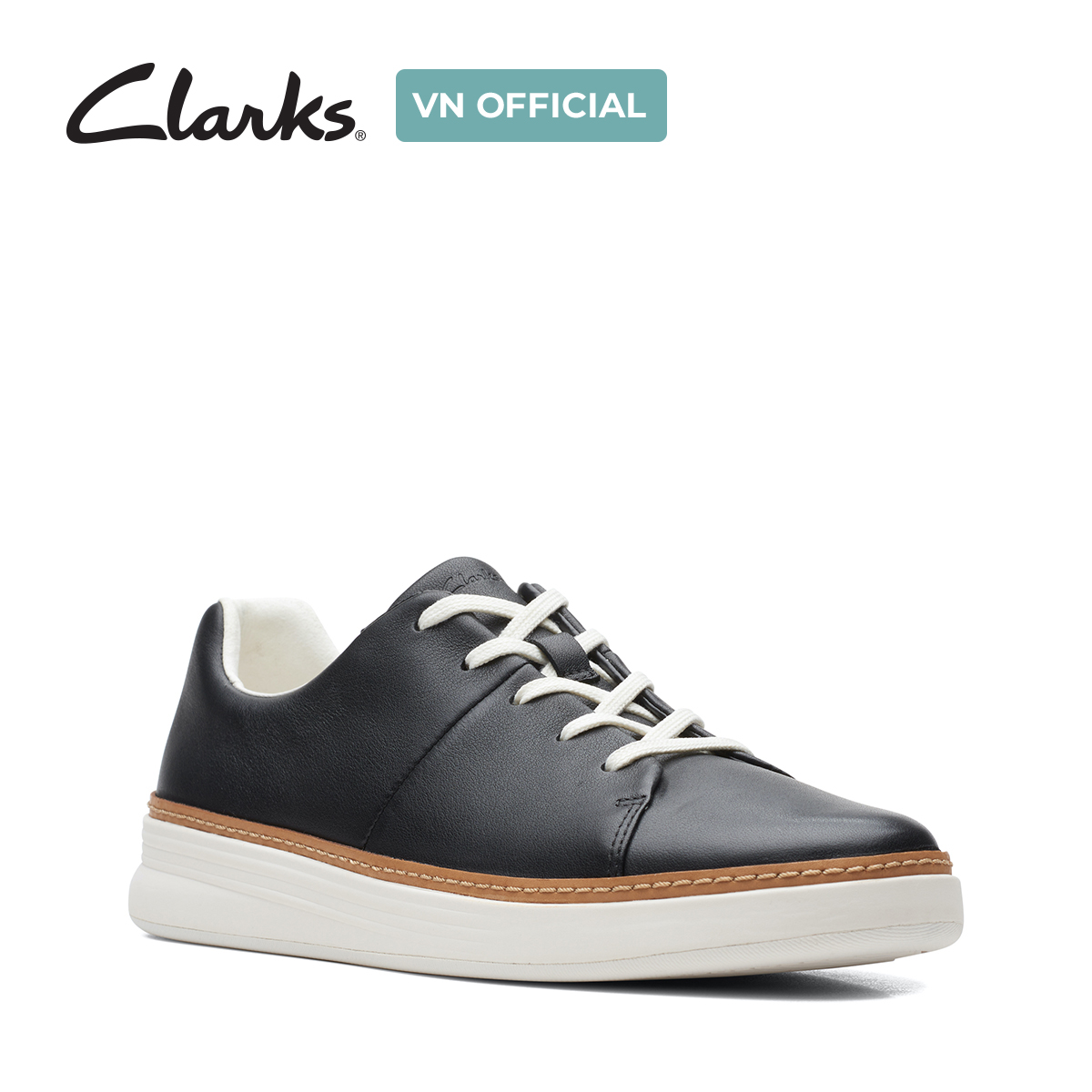 Giày Sneaker Da Nữ Clarks - Kerris Lace