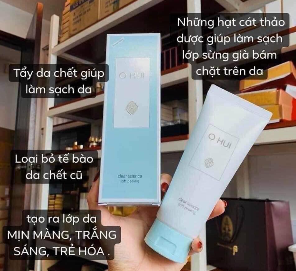 Tẩy tế bào da chết Ohui Clear Science Soft Peeling 100ml / 150ml