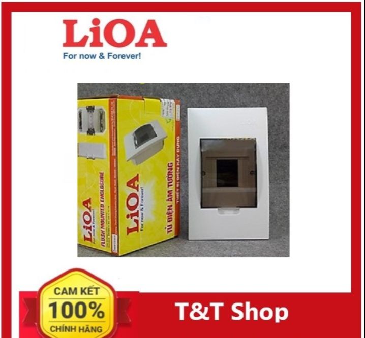 Tủ điện nhựa chứa aptomat Lioa 2-4 át