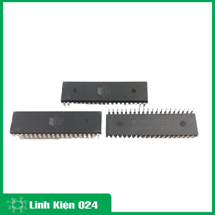 AT89C52 24PU/24PI DIP40 - IC vi điều khiển 8bit