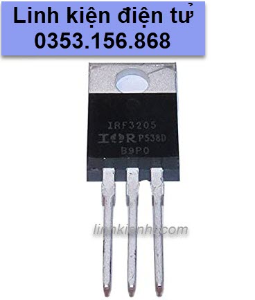 5 con MOSFET IRF3205ZPBF irf3205 3205 TO-220 55A 110V mới chính hãng