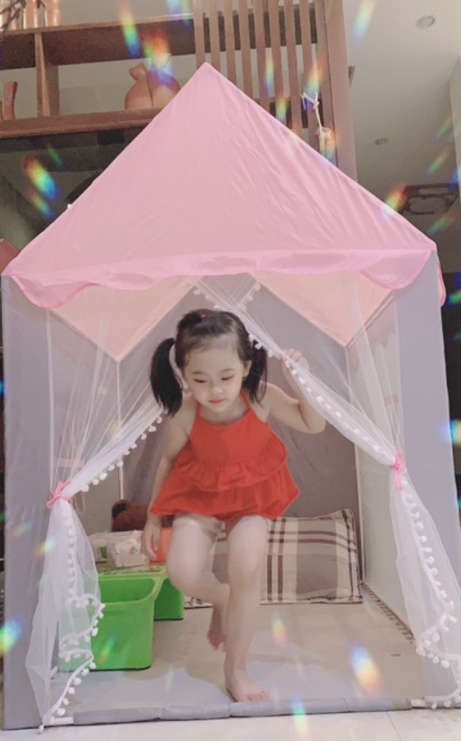 Lều Hoàng tử Công Chúa Cho bé S5 (xinh xinh)