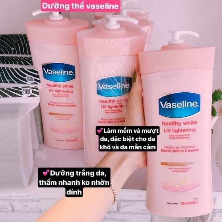 Sữa dưỡng thể  Vaseline Mỹ - 725ml