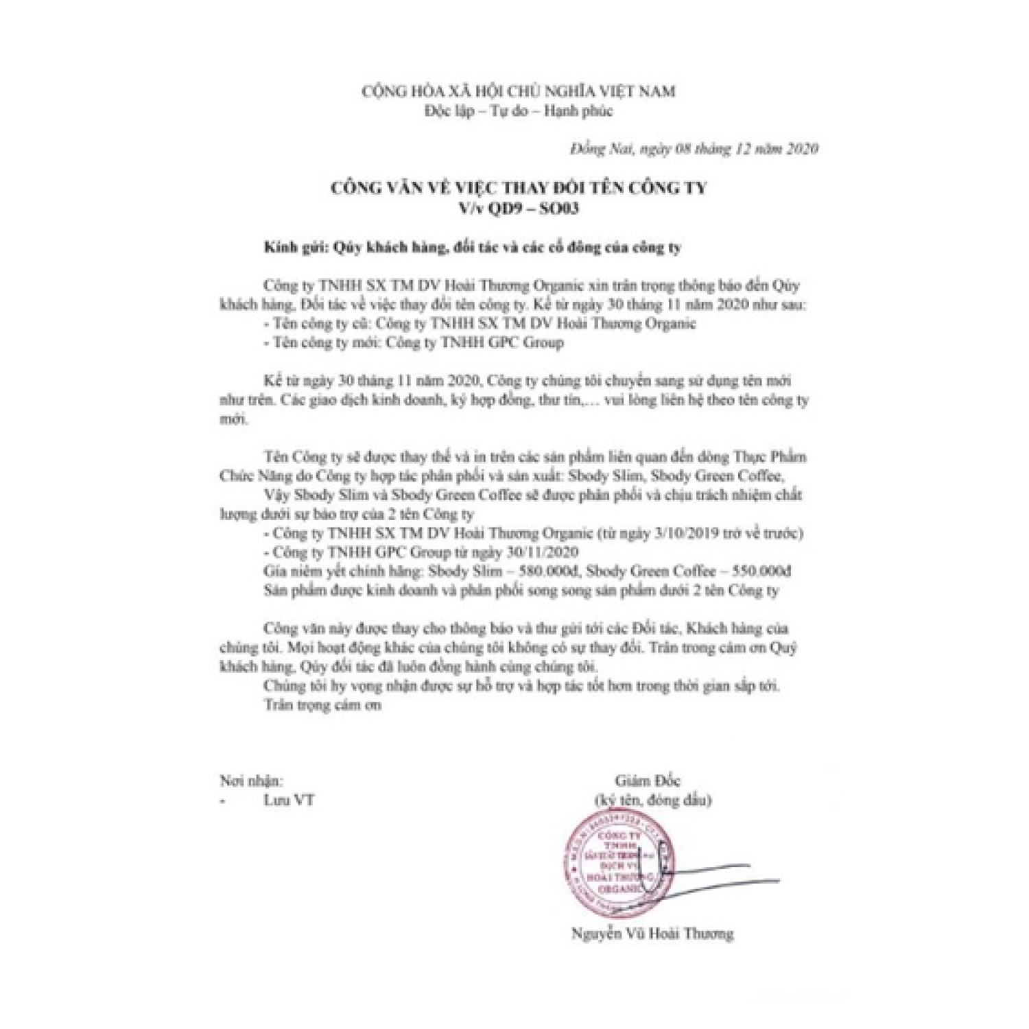 [ CHÍNH HÃNG 100% ] GIẢM CÂN SBODY SLIM NẤM - 30viên- Tặng quà kèm theo