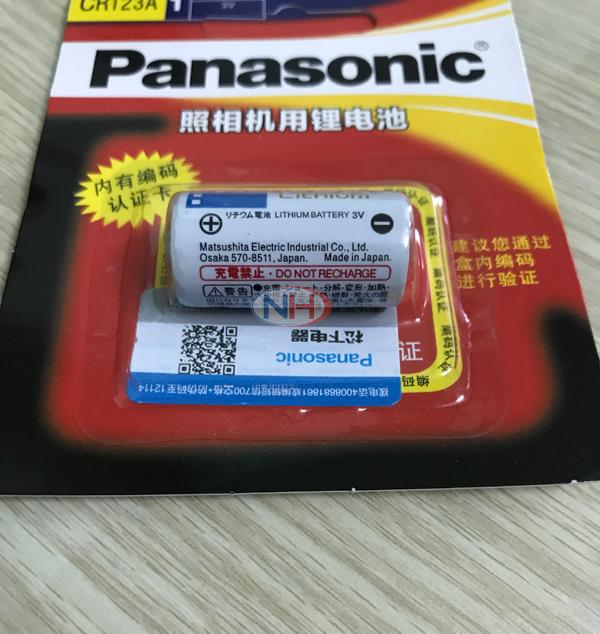 Pin CR123A Panasonic 3V Vỉ 1 Viên