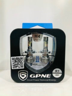 Bộ 02 bóng đèn led ô tô GPNE R1 siêu sáng có canbus chân H4, 9005, 9006, H7 thumbnail