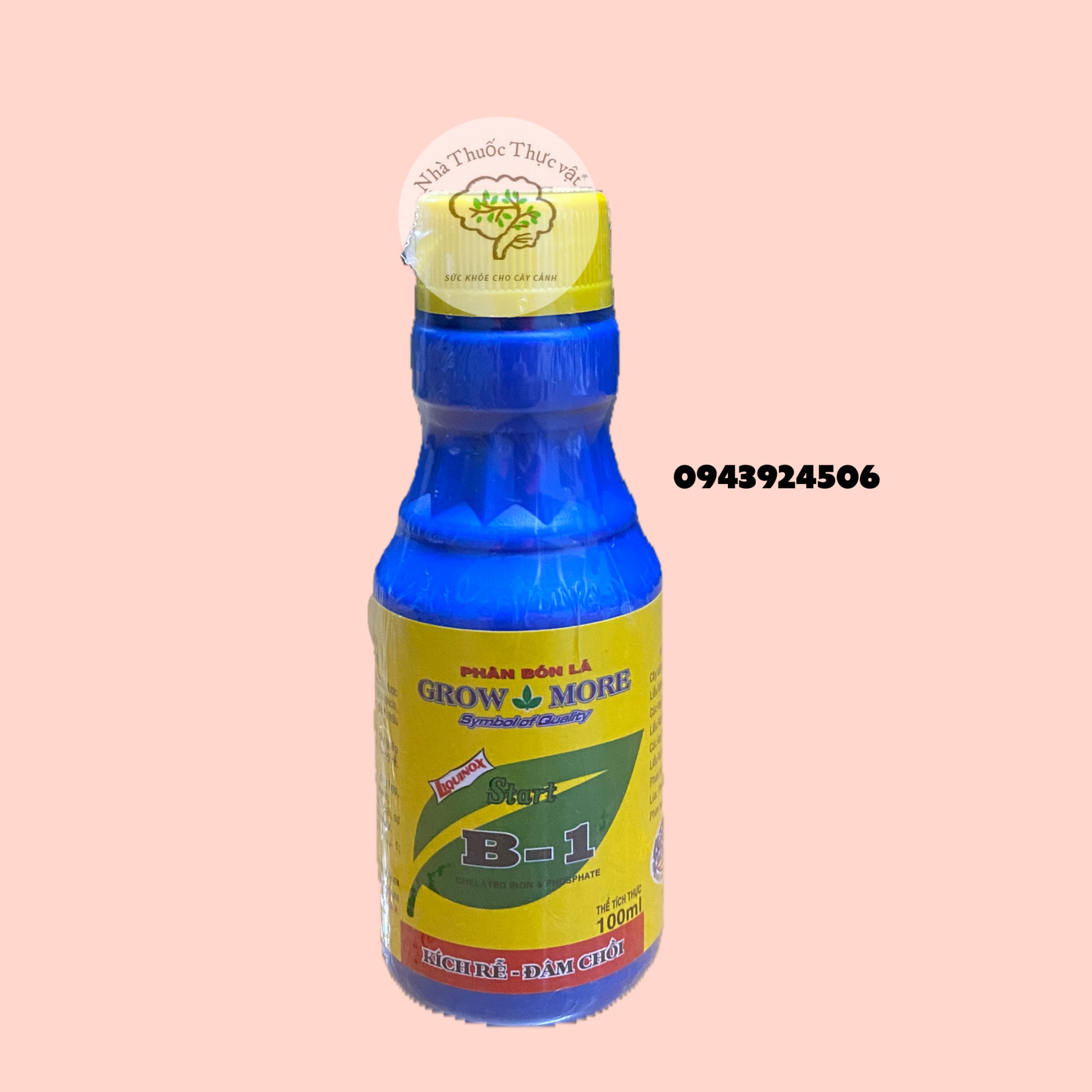 Phân Bón Lá Growmore Vitamin B1 Grow More 100ml kích rễ đâm chồi cho lan, cây cảnh