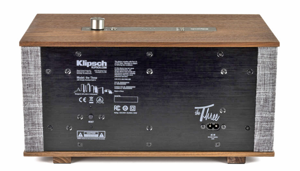 [HCM][Trả góp 0%]Loa Bluetooth Klipsch The Three With Google Assistant