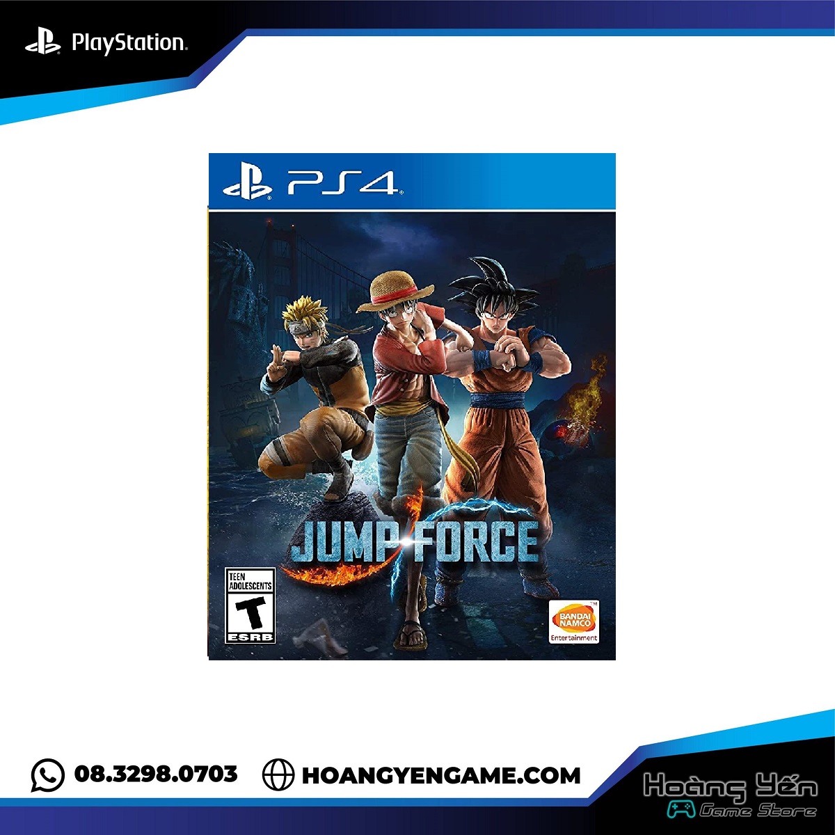 [HCM]Đĩa game Jump Force PS4