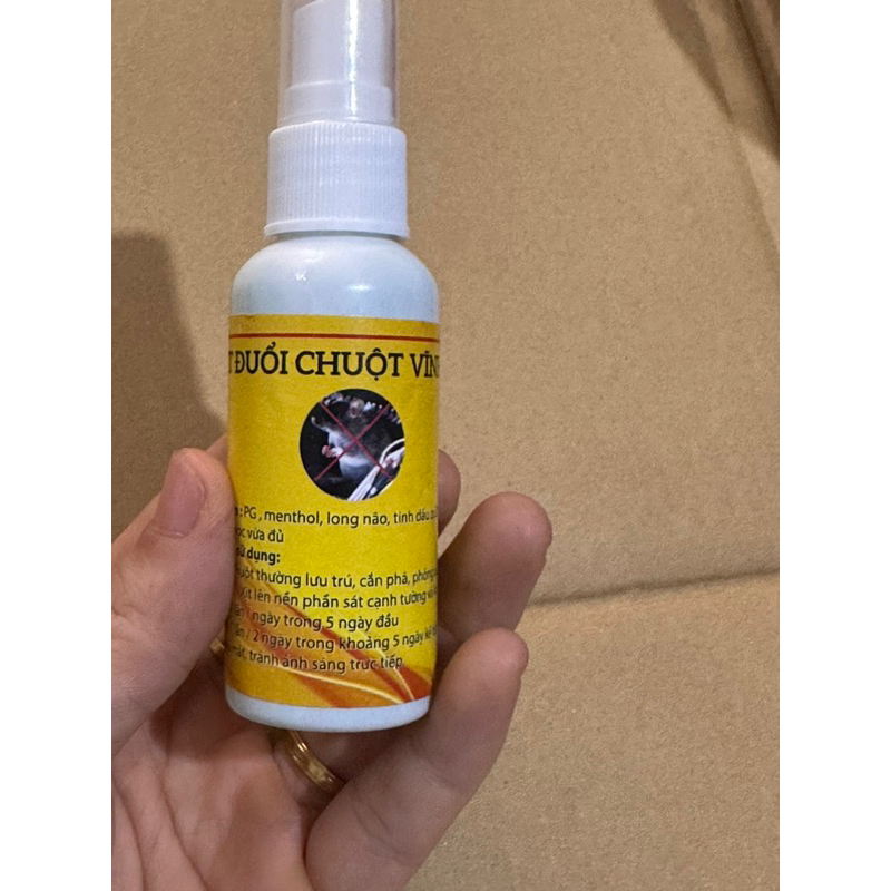 Xịt đuổi chuột vĩnh viễn 100ml - Xịt chuột
