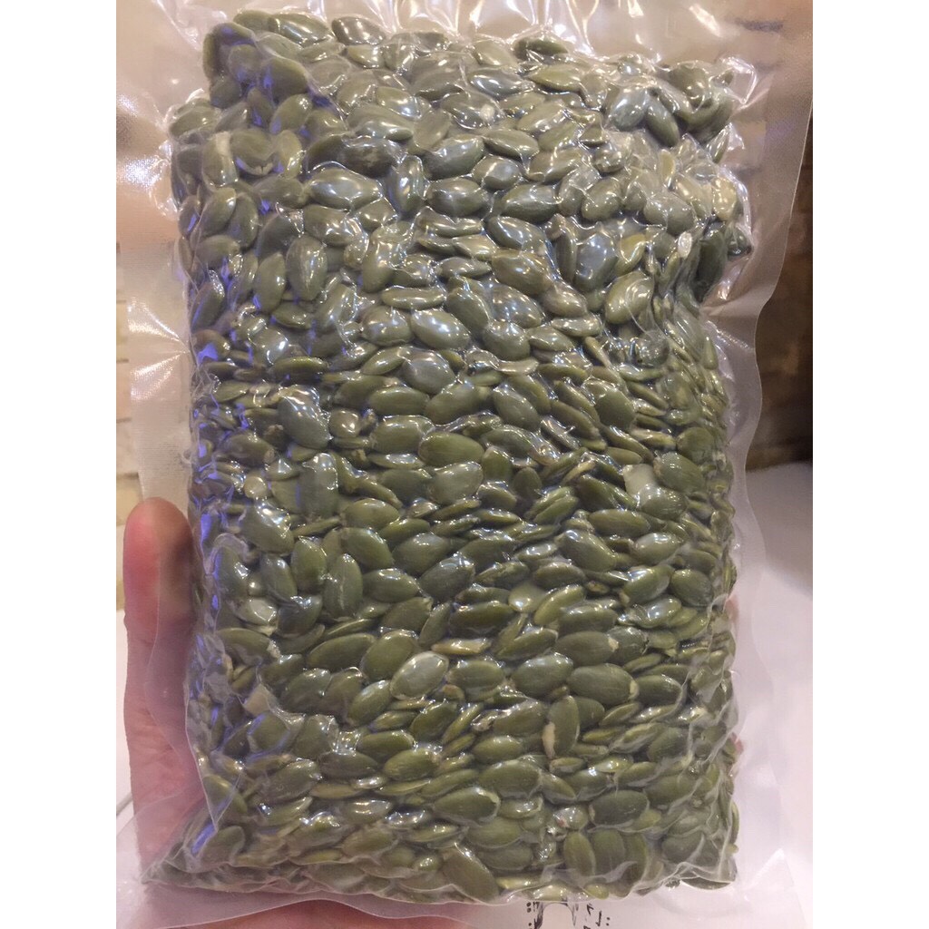 500 GRAM NHÂN HẠT BÍ ĐÃ TÁCH VỎ ẤN ĐỘ (túi hút chân không)