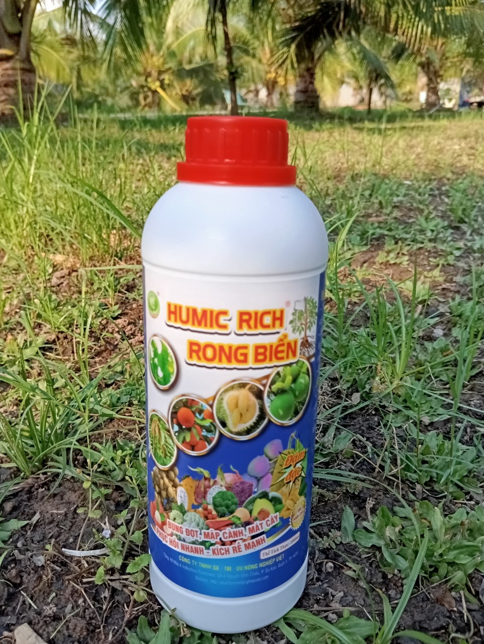 Humic rong biển chai 1 lít