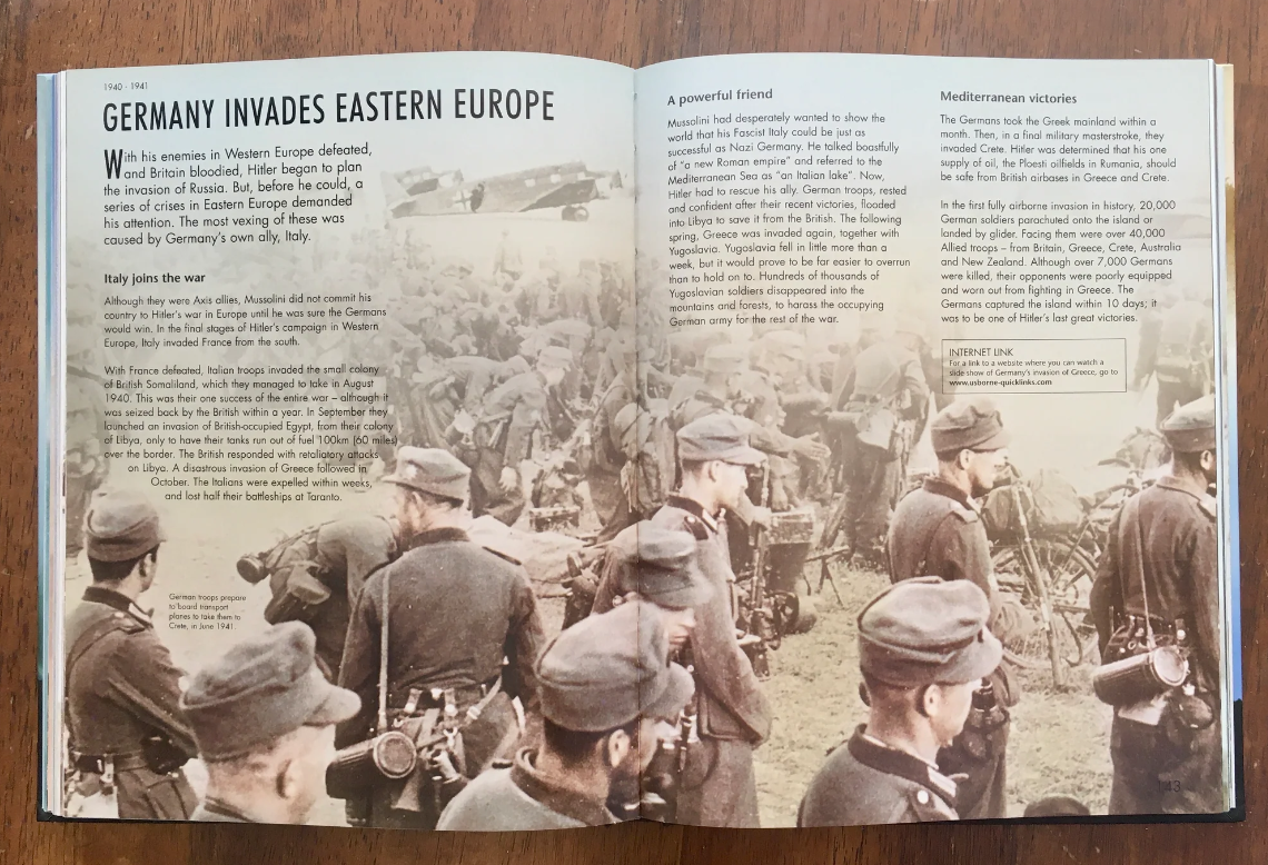The Usborne Introduction to the First & Second World War - 2 Books| Bản Nhập Khẩu