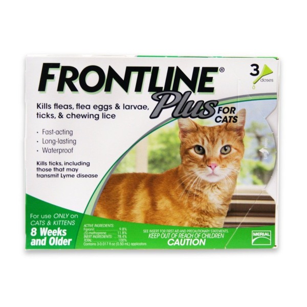 Nhỏ gáy phòng ve , rận cho mèo fronline plus for cat