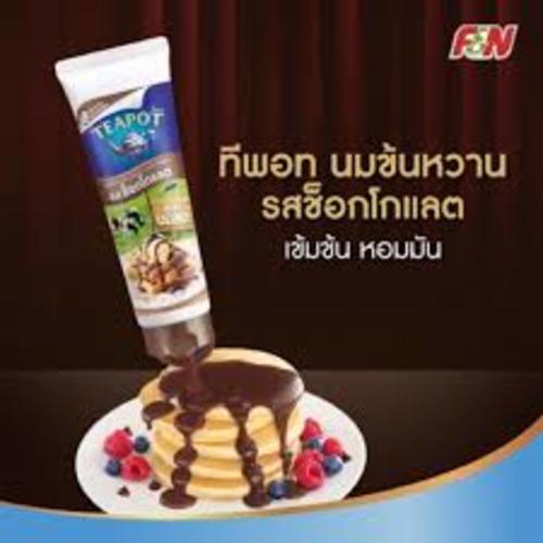 Sữa đặc dạng tuýp teapot Thái Lan vị socola/chocolate