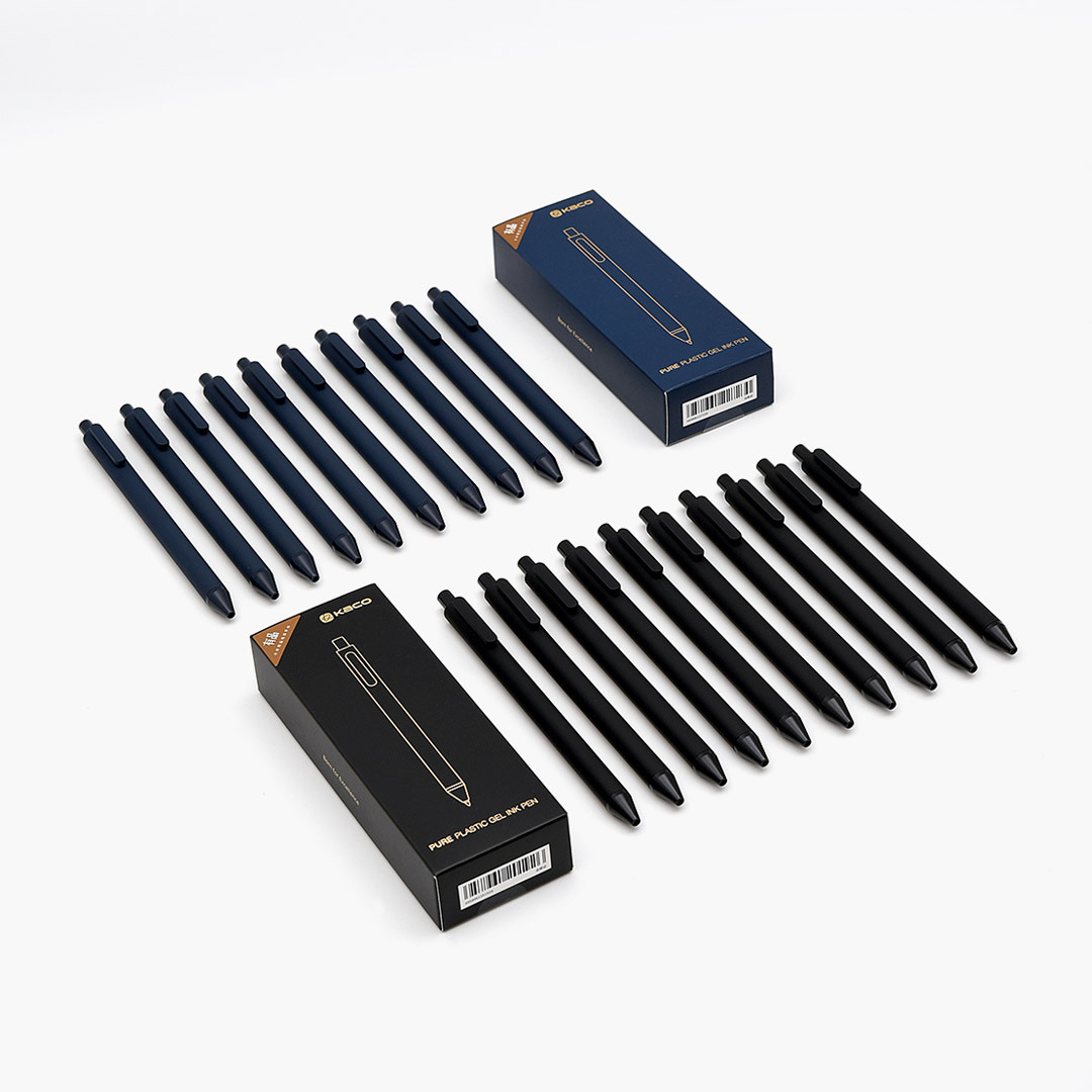 Bút gel KACO PURE (cây lẻ) - Black