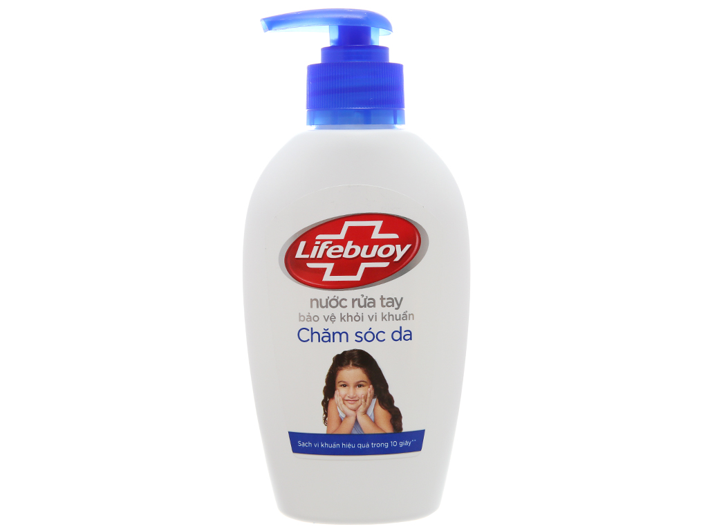Nước rửa tay Lifebuoy chai 180g(5 màu lựa chọn)