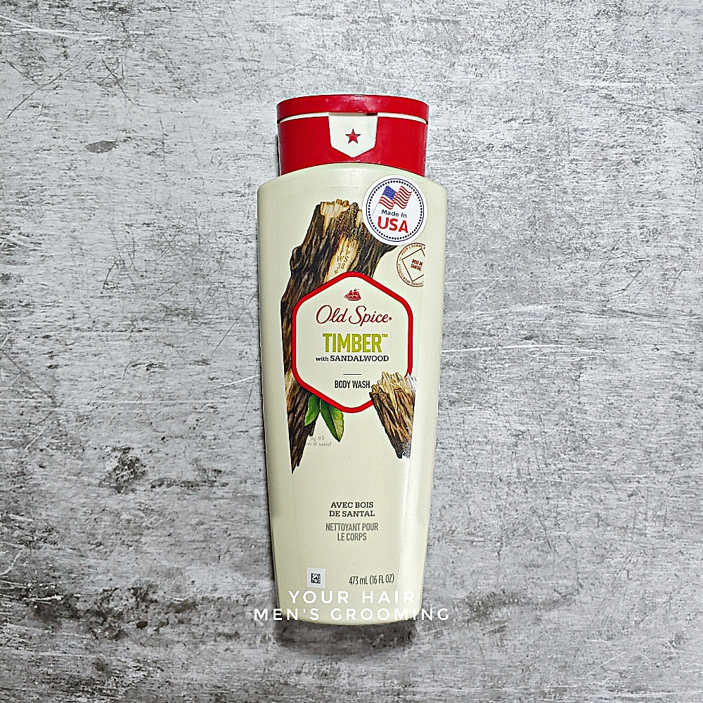 Sữa tắm old spice timber with sandalwood - 473ml - mùi gỗ đàn hương - chính hãng usa