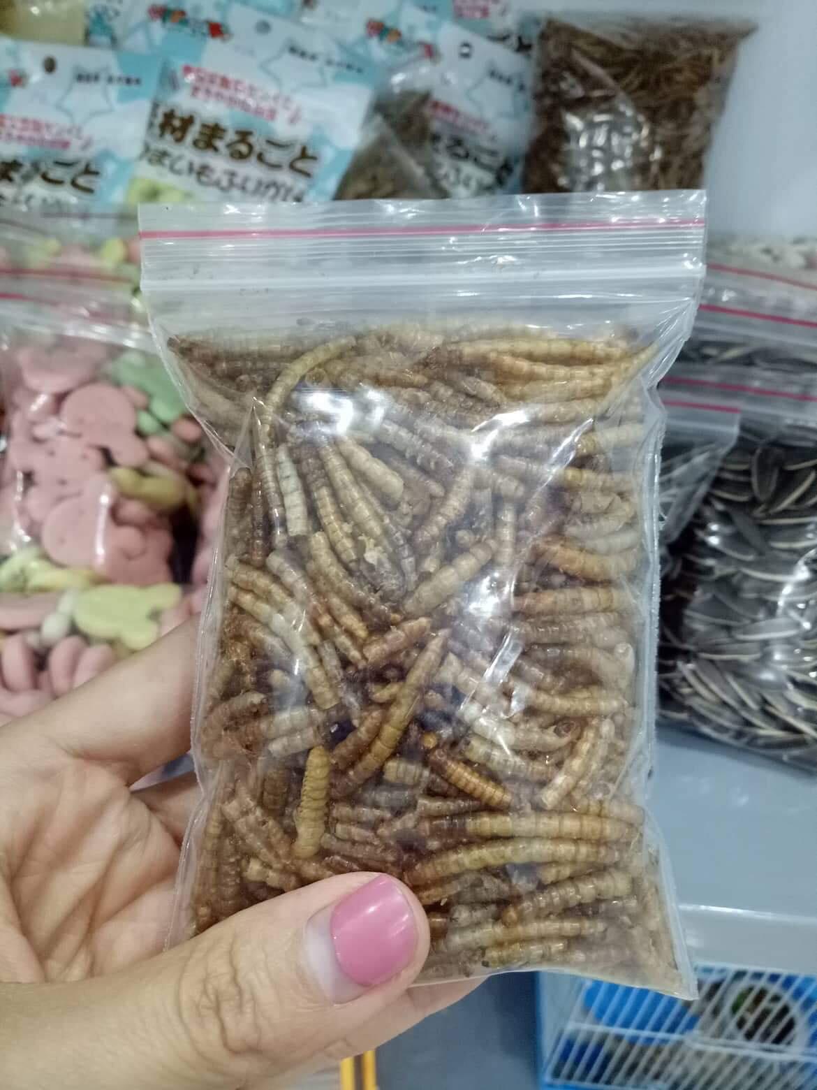 ✅Thức ăn sâu khô rang bơ cho hamster(Gói 30g)