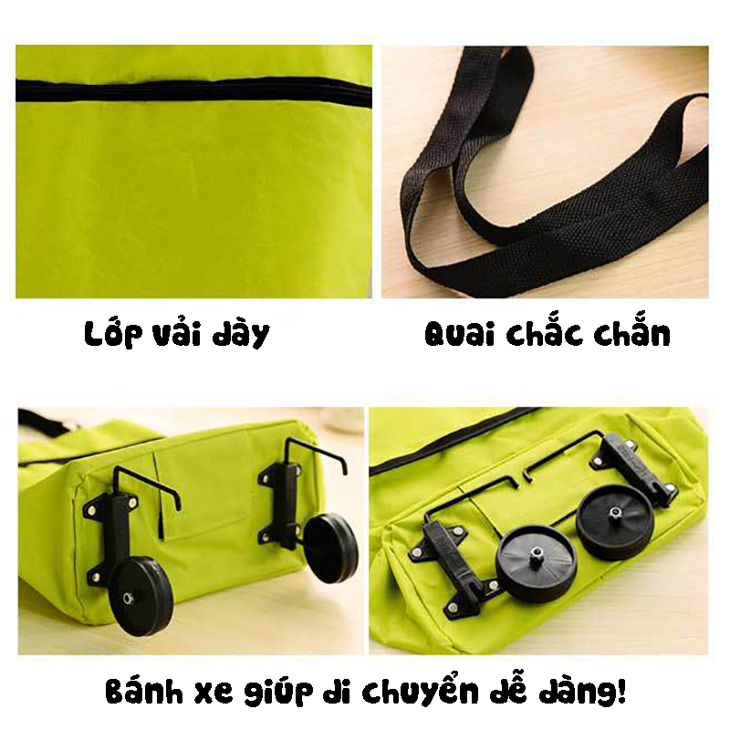 XE KÉO ĐI CHỢ DẠNG TÚI