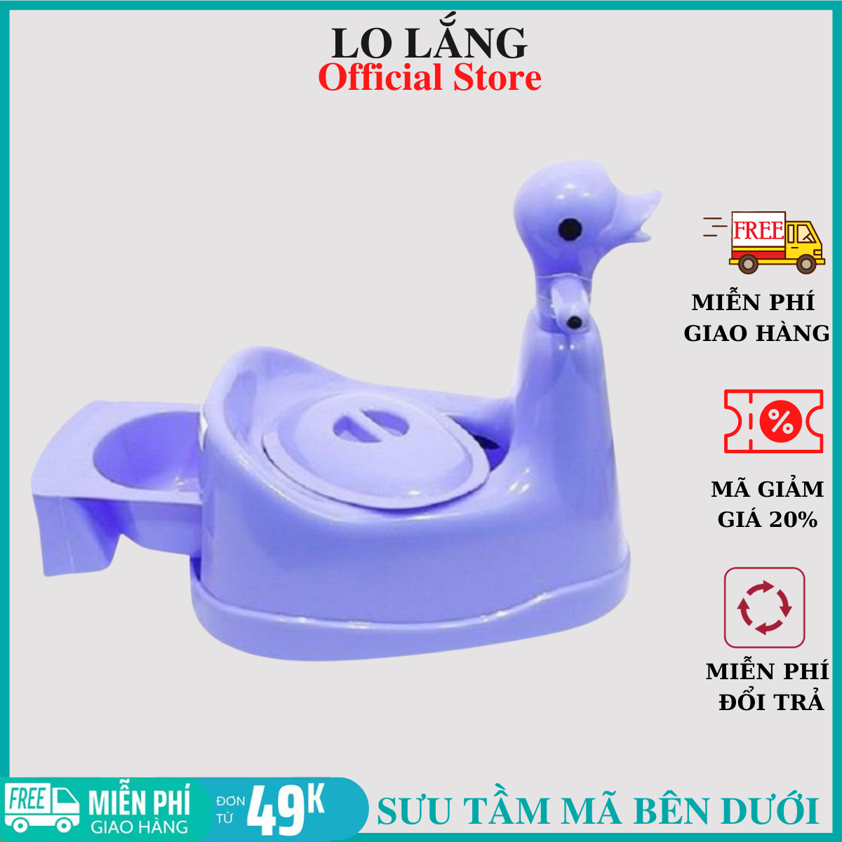 [LỌA 1 TỐT NHAT] BÔ VỆ SINH CON VỊT NHỰA VIỆT NHẬT CAO CẤP CHO BÉ - HÀNG VIỆT NAM CHẤT LƯỢNG CAO