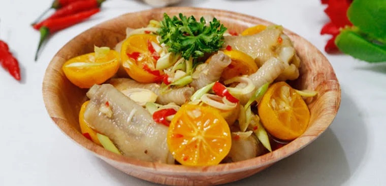 [HCM]Chân Gà Ngâm Sả Tắc