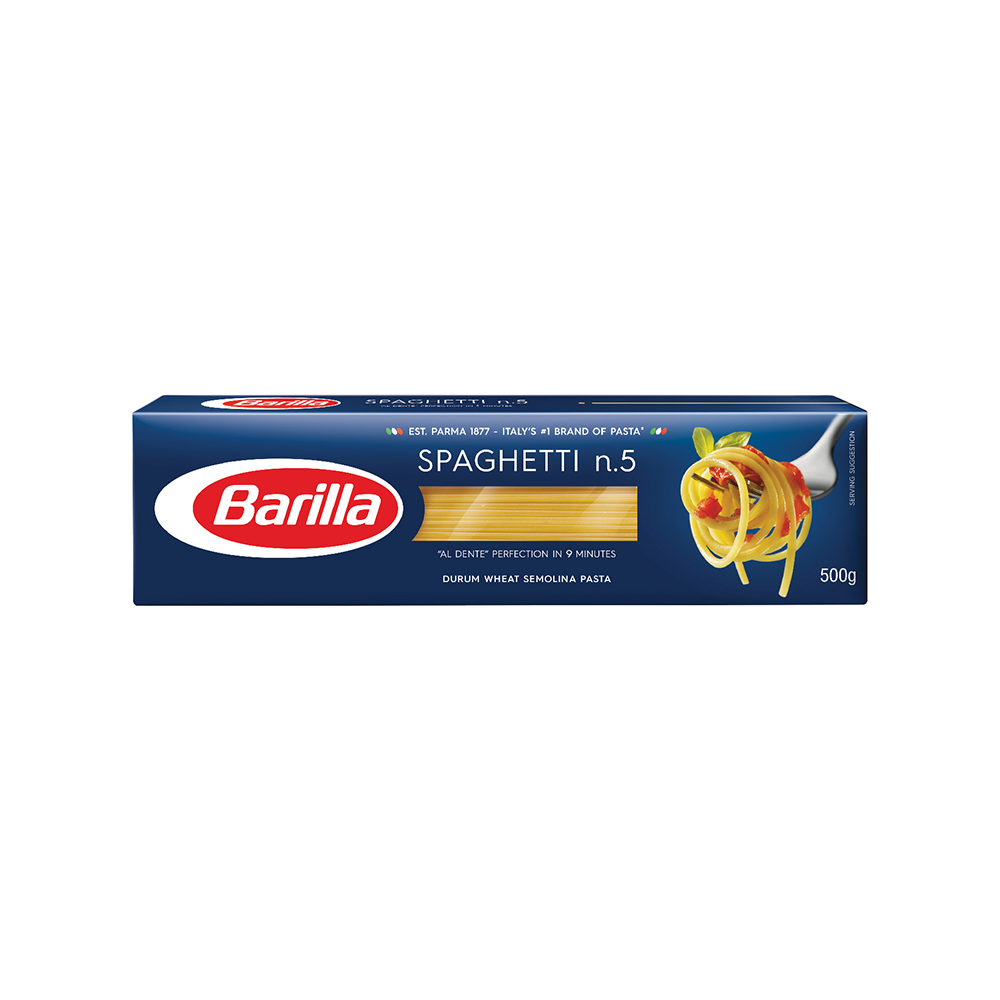 Combo 02 MỲ Ý BARILLA (2x 500G) No. 05