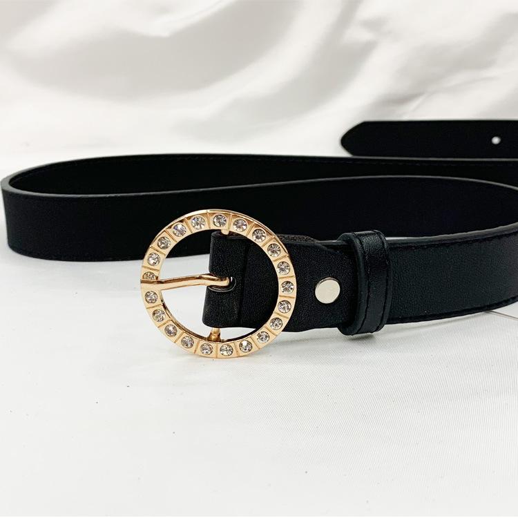 Thắt lưng nữ 3cm đính đá