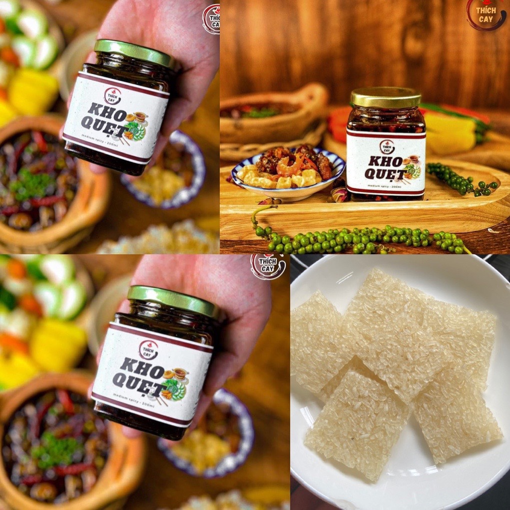Combo 3 kho quẹt + Tặng 05 miếng cơm cháy- Thích cay