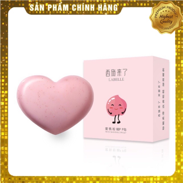 Xà phòng đào khử thâm mông heyxi 80g khử thâm mông , nách , làm trắng , tẩy tế bào chết vùng thâm