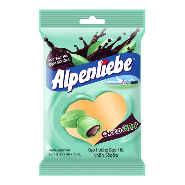 Kẹo Chocola Mint Loại 40 viên