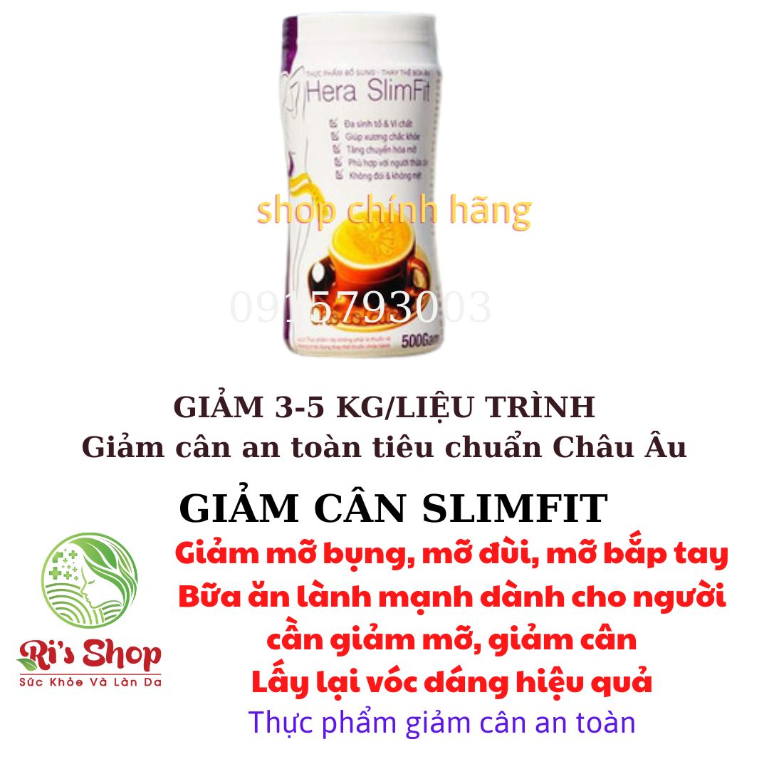 [HCM]Sữa giảm cân theo tiêu chuẩn Đức – Hera SlimFit (Hộp 500g)