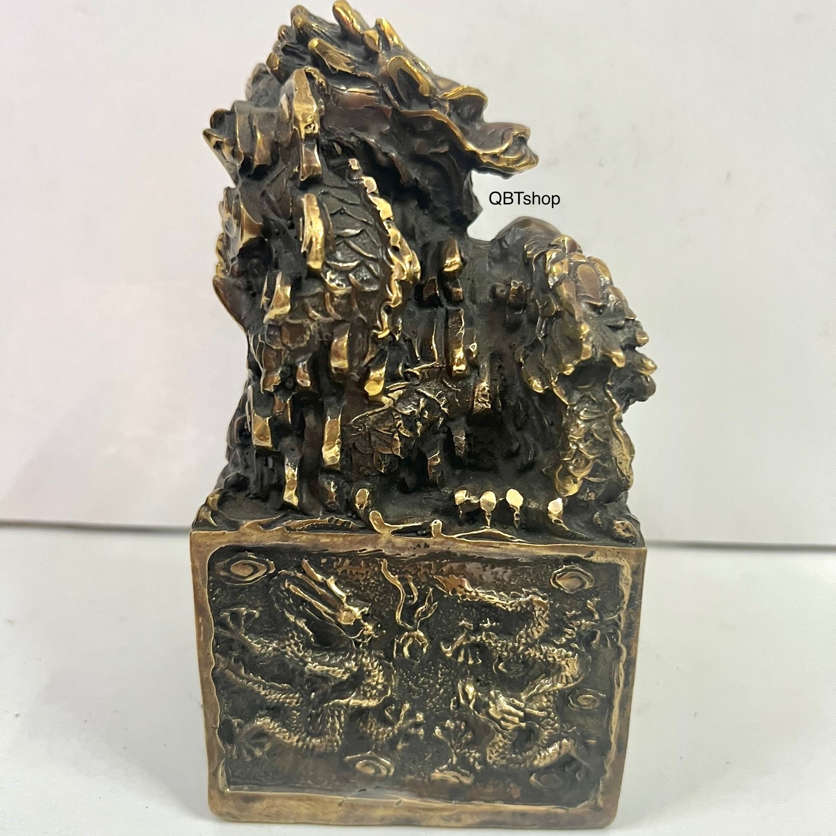Cửu long kim ấn lớn bằng đồng