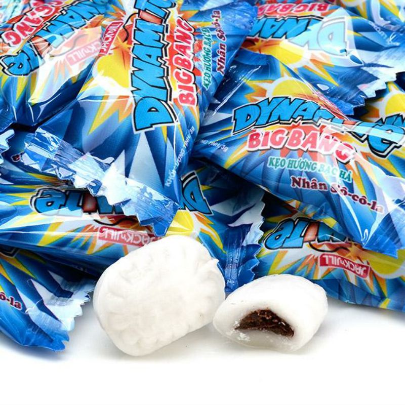 Kẹo Dynamite Bigbang vị bạc hà nhân socola 330g