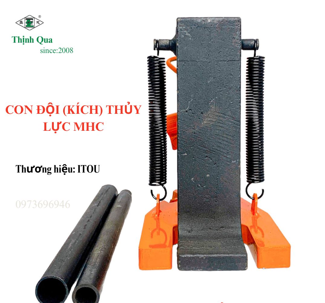 CON ĐỘI (KÍCH) THỦY LỰC MHC - 5 TẤN  (TẢI TRỌNG MÓC 2.5 TẤN )