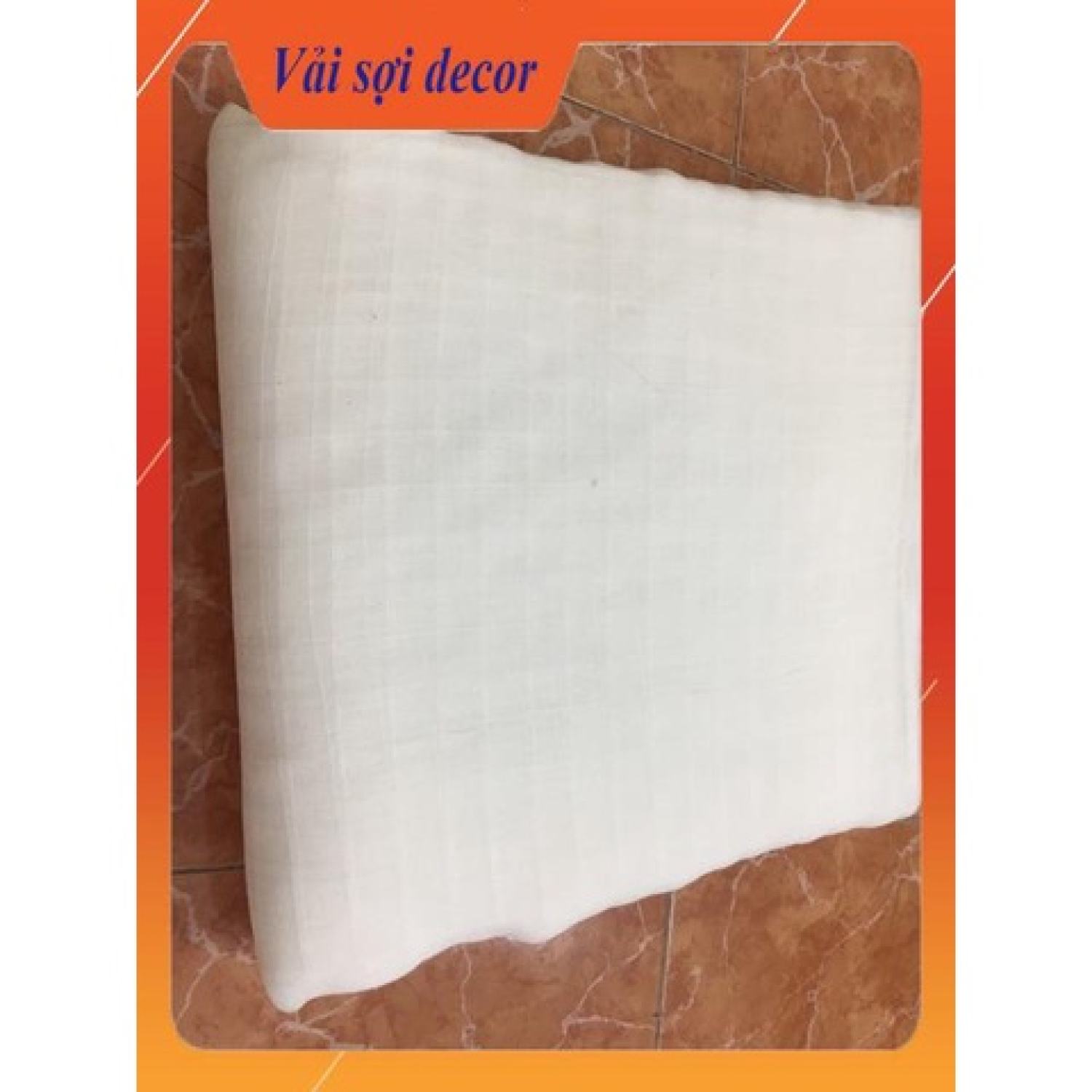 Vải xô màn trắng, gạc y tế, vải mùng