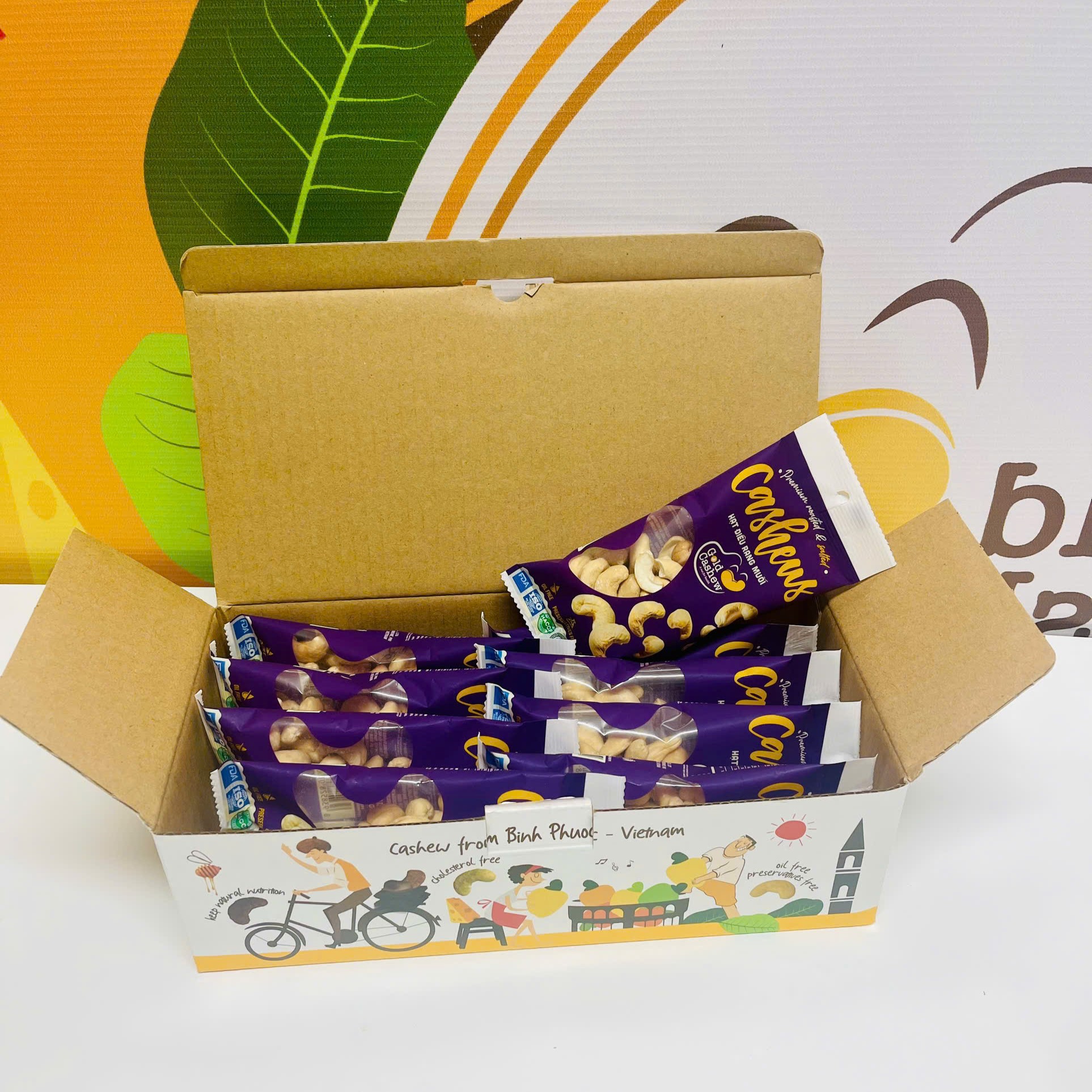 Điều Rang Muối Cao Câp 50gr